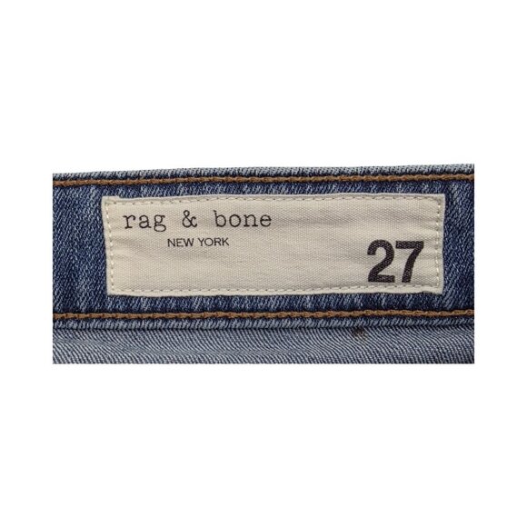 Women's - Rag & Bone Cate Mid Rise Ankle Skinny Jeans, Size 27 - Picture 4 of 7